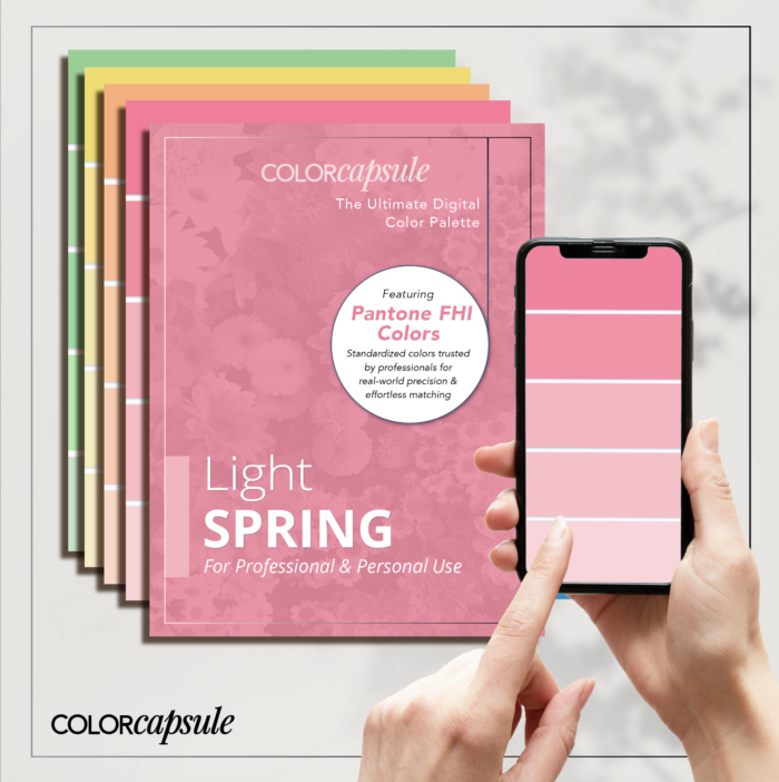 The most comprehensive organized light spring color guide palette fashion clothes